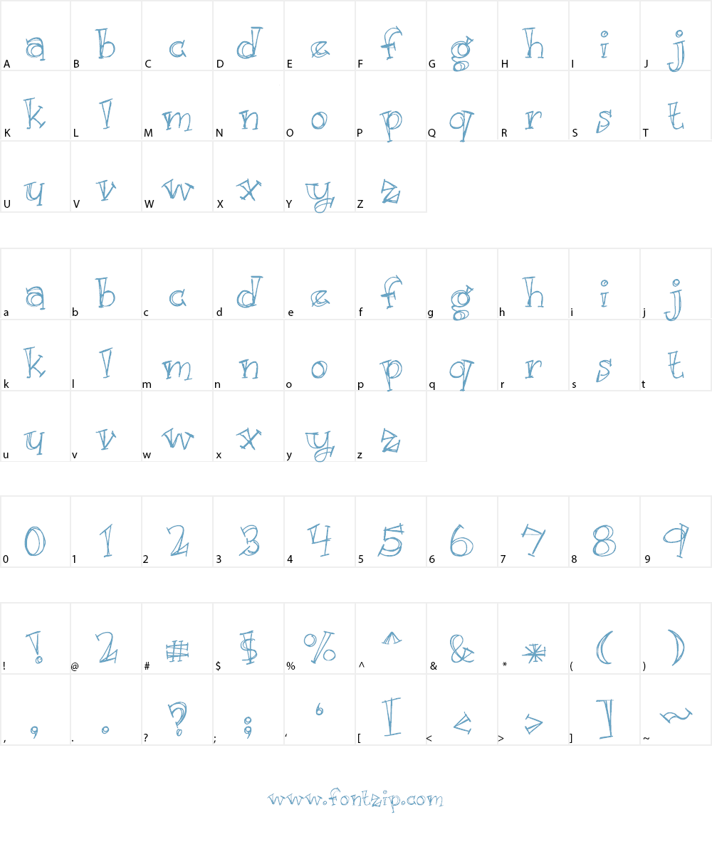just kidding. Font Character